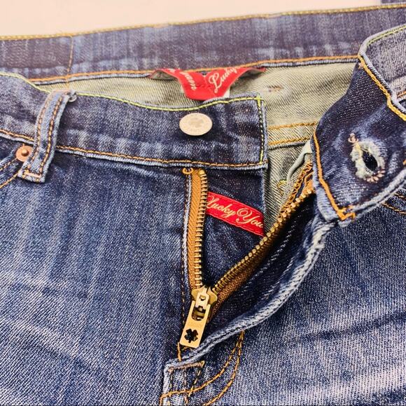 Lucky Brand Five Pocket Boot Cut Jeans - Picture 8 of 12